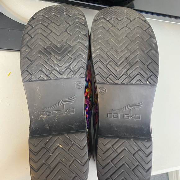 Dansko Limited Edition Professional - Flower Power' Clog Size 42 EUR 11.5-12 USA - Picture 8 of 9